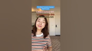 Korean particles! 🤯🤯🤯🤯🤯 #koreanlanguage