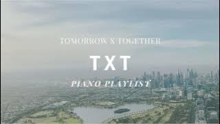TXT Hot Songs Piano Playlist l 無廣告 l 📚讀書 - study 🎍睡眠 - sleep