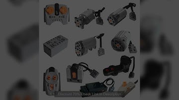 Technical Motor Parts Multi Power Functions 8293 8883 Tool Servo Train Motor PF Model Sets Building