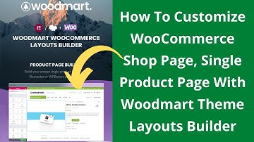 How To Customize WooCommerce Shop Page With Woodmart Theme Layouts Builder (Hindi)