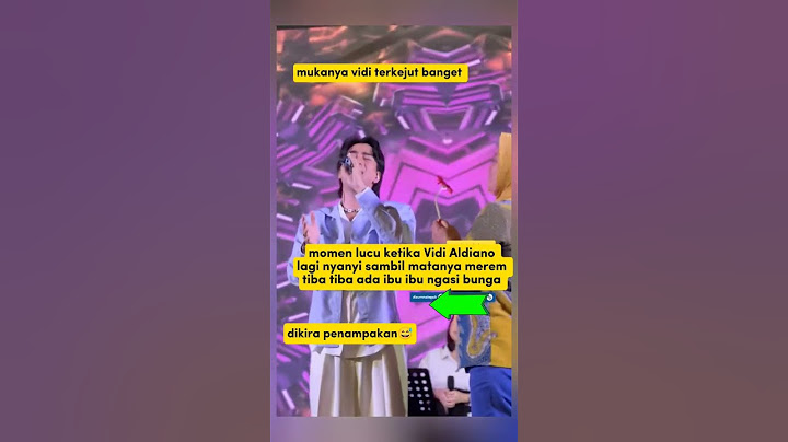 Vidi Aldiano lagi nyanyi di datengin ibu ibu #vidialdiano #viralvideo #vidoeshort #funny
