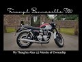 Triumph Bonneville T120 - ( 2020 Bud Ekins) My Thoughts After 12 Months Ownership + Upgrades Fitted