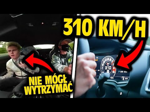 RYZYKUJEMY ŻYCIE PRZY 350 KM/H W AUDI R8 | KRUSZWIL