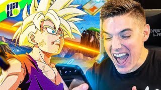 Double Screen Crack On New Lr Ssj Gohan Dokkan Summons Dragon Ball Z Dokkan Battle