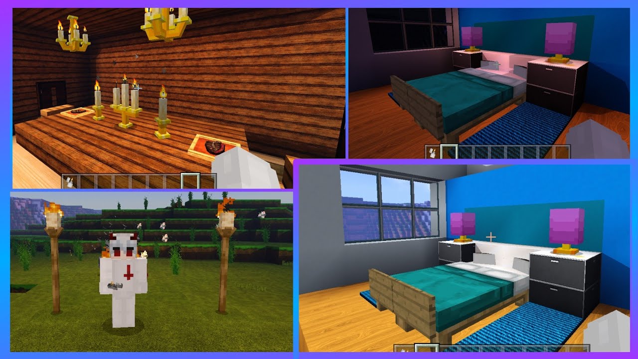 ADDON DE * DECORACIÓN PARA MINECRAFT PE 1.16 (Justligths) YouTube