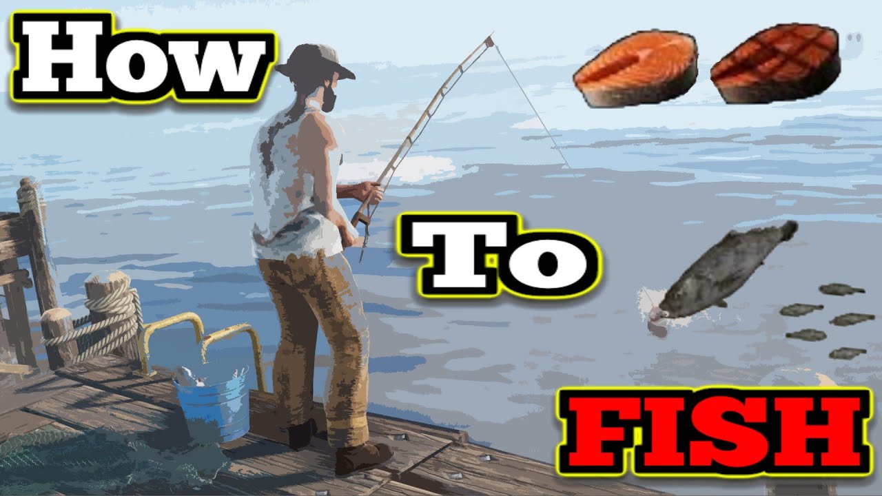 How To FISH  Rust Console FISHING UPDATE !!! 