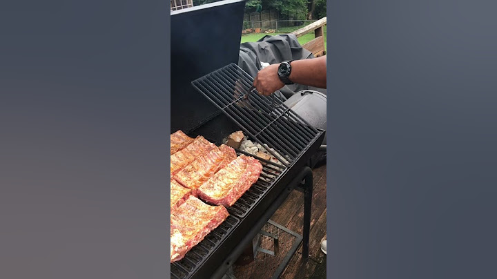 Indirect Grilling Baby Back Ribs on the Char-Griller Smokin’ Champ with Hickory Chunks