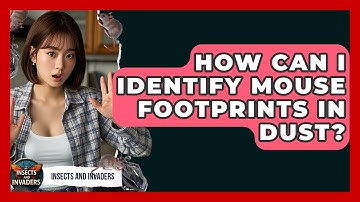 How Can I Identify Mouse Footprints In Dust? - Insects and Invaders