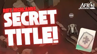 Famous Secrets of Season 5! Easter Eggs in Rift Highlands!  - AFK Journey Net Worth