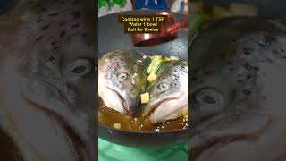 Trending Salmon and Seafood Hot Pot  Recipe in China chinesefood recipe cooking shrimpsalmon