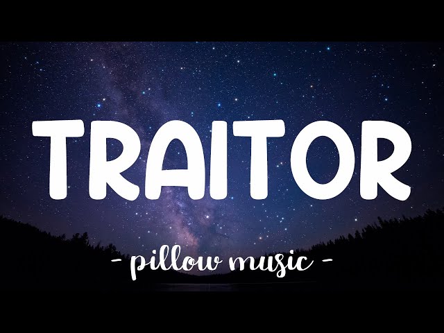 Traitor - Olivia Rodrigo (Lyrics) 🎵 