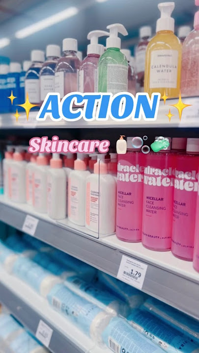 ✨Action Skincare✨#skincare #action #unboxing #fyp #viral #perte #makeup #haul #actionhaul #fypシ #fyp