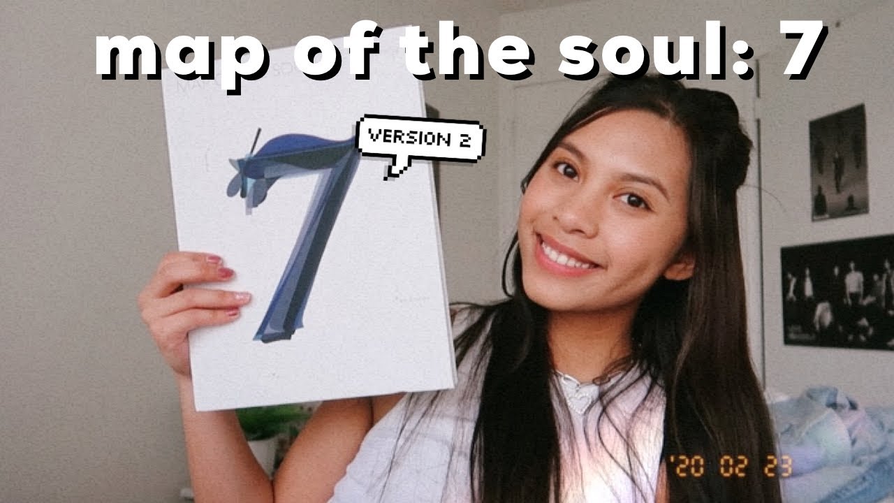 unboxing BTS map of the soul: 7 album! (version 2) - YouTube