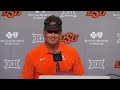 Mike Gundy recaps Oklahoma State football's win over Central Michigan in 2022 season opener