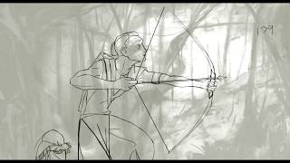 Mohican. pencil test