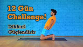 12 Gün Yoga Challenge Kuvvet Çalışması