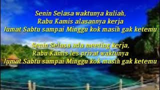 lirik lagu 1000 alasan... sazkia ghotik