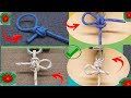 5 Easy rope Tricks everyone can do!! Useful and reliable //Ropework