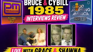 Cybill Shepherd & Bruce Willis 1985 Interviews on PM Magazine | GMA