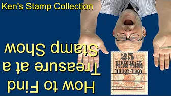 How to Find Treasures at a Stamp Show