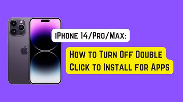 iPhone 14 Pro/Max: How to Turn Off Double Click to Install for Apps