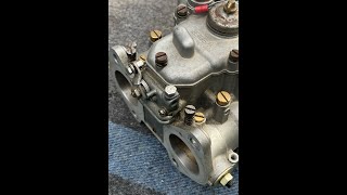 #short Sunbeam Alpine: Fitting & Understanding Twin 40 DCOE Weber Carbs