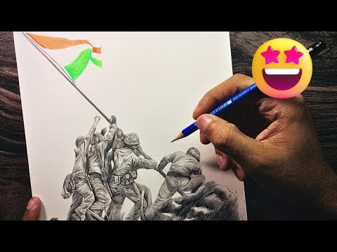 Indian Army conducts surgical strikes in Pakistan | Army drawing, Book art  drawings, Indian army