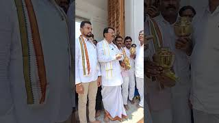 Telangana state agriculture minister singareddy Niranjan Reddy