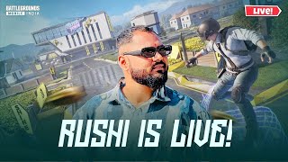 😱RUSHI BHAI NUSTA RADA🔥 😱RUSHI IS BACK 😱HACKER OR WHAT😱 || #bgmi #livestream #live #pubg #rushi37li