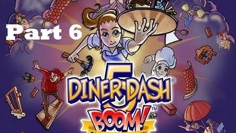 Diner Dash 5: BOOM! - Gameplay Part 6 (Level 9 to 10) Squid Row