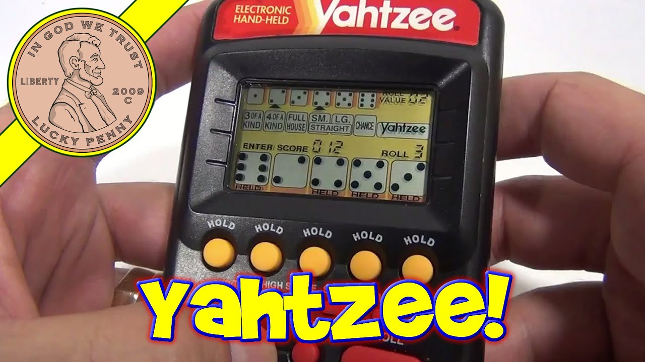 yahtzee electronic game