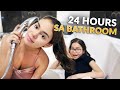24 HOURS BATHROOM CHALLENGE | IVANA ALAWI