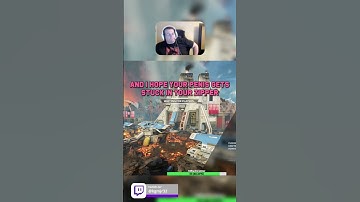 When you get Berated by Teammates while playing Apex