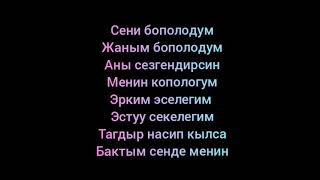 Чолпон Талипбек-серенадам песни караоеке