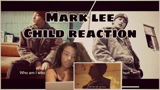 Mark lee || child || reaction