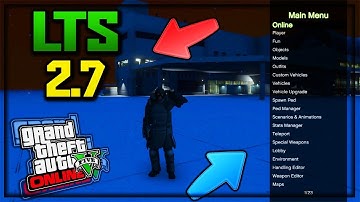 MOD MENU SPRX LTS v2.7 GTA 5 ONLINE 1.28 + DOWNLOAD