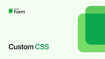 Add custom CSS in NeetoForm