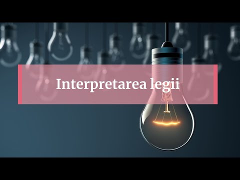 Interpretarea legii (MD)