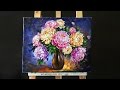 Paint Beautiful Peonies with Acrylic Paints and a Palette Knife