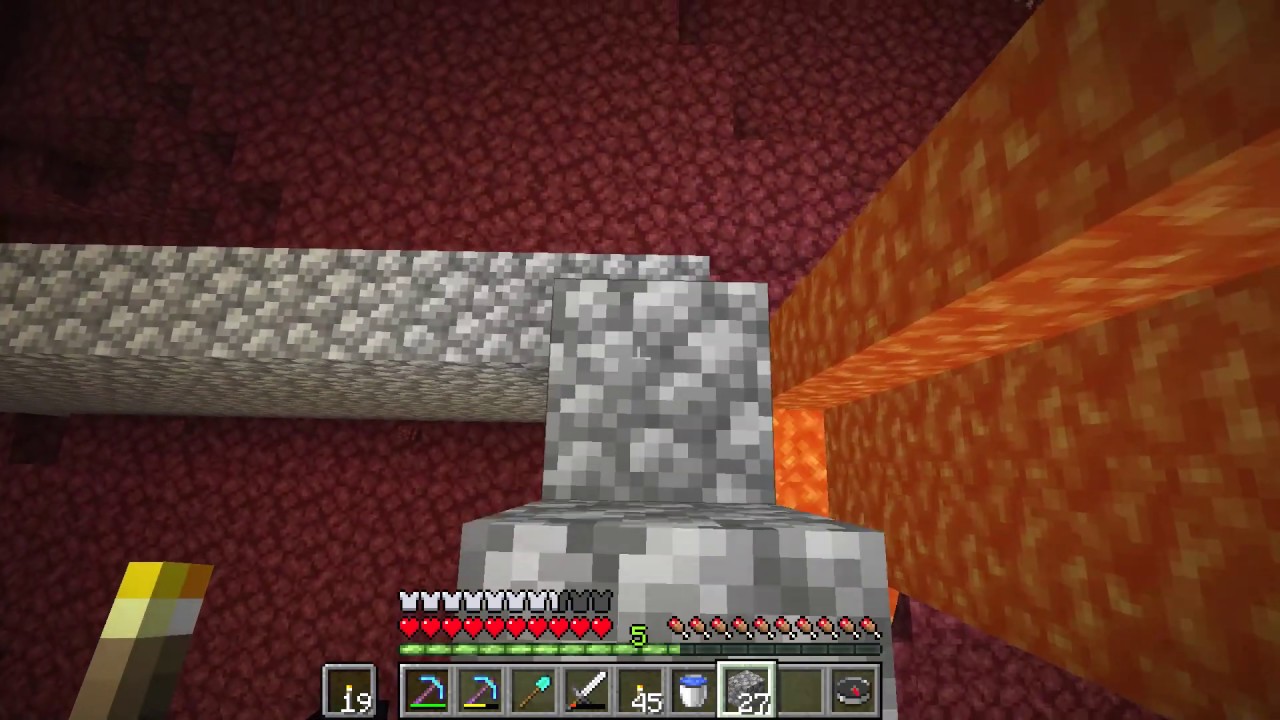 How to build Walls safely and easily - Minecraft - YouTube