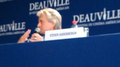 Michael Douglas and Steven Soderbergh in Deauville (1)