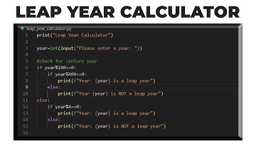 Create a Leap Year Calculator | Beginner Friendly