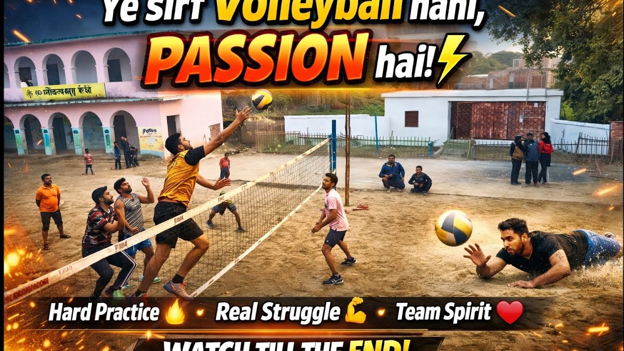 “Next level gameplay dekhna hai to video end tak zarur dekho 🏐
