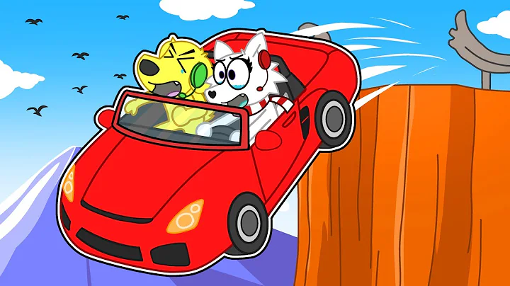 DRIVING CARS OFF A CLIFF IN ROBLOX! ft SuperDog Ty...