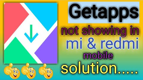 Getapps Not Showing In Your Xiaomi Phones? 100% WORKING | getapps को homescreen पर कैसे लाये!