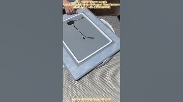 How to diy vanity mirror with lights led mirror touch sensor switch with 96MAX driver.#touchsensor