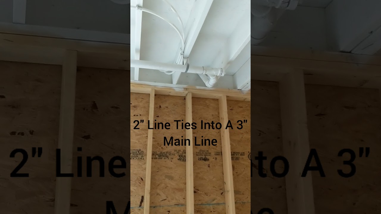 Plumbing Rough 2 1 2 Bathrooms New Construction YouTube