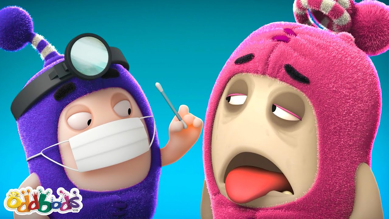 Doctor Odd  Disease bods  Oddbods Full Episode  Funny Cartoons for Kids