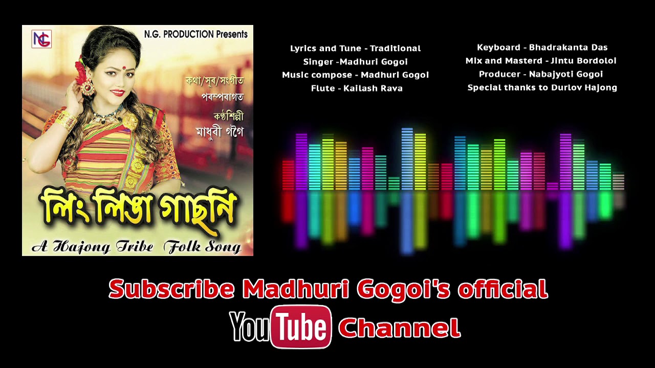 HAJONG TRIBE FOLK SONG  MADHURI GOGOI  LEWATANA  LATEST BIHU 2019