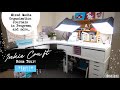 CRAFT ROOM TOUR *Part 1* Mixed Media Organisation, Filming Set Up, Current Journals + More...